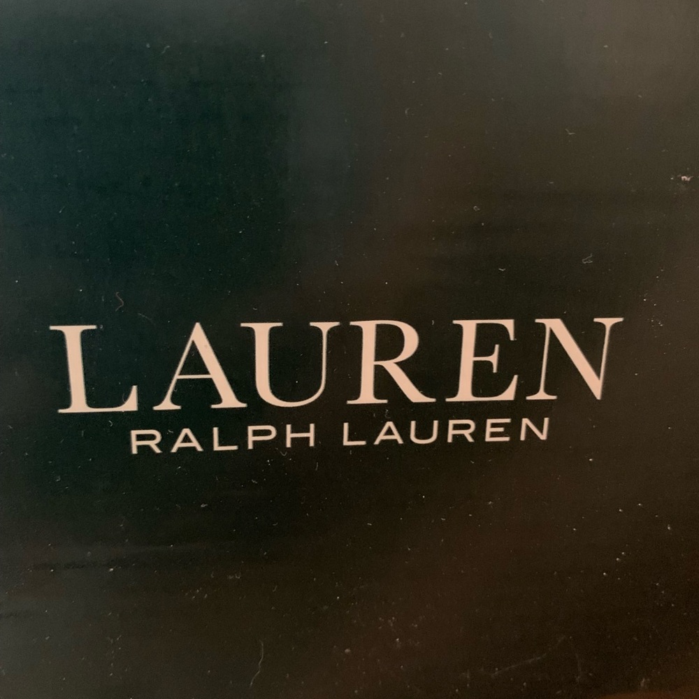 Ralph Lauren black riding boots